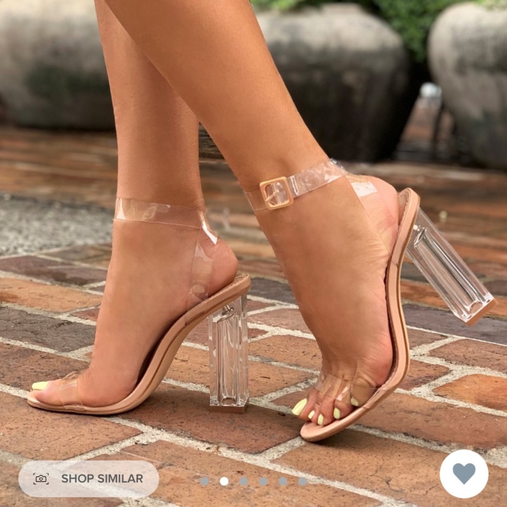 Clear heel
